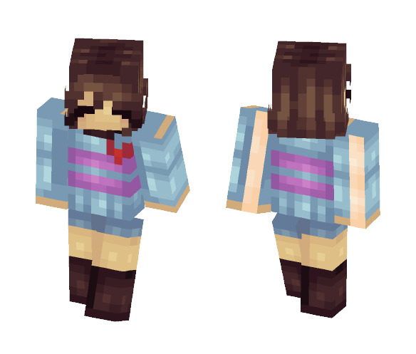 Frisk- Undertale - Interchangeable Minecraft Skins - image 1