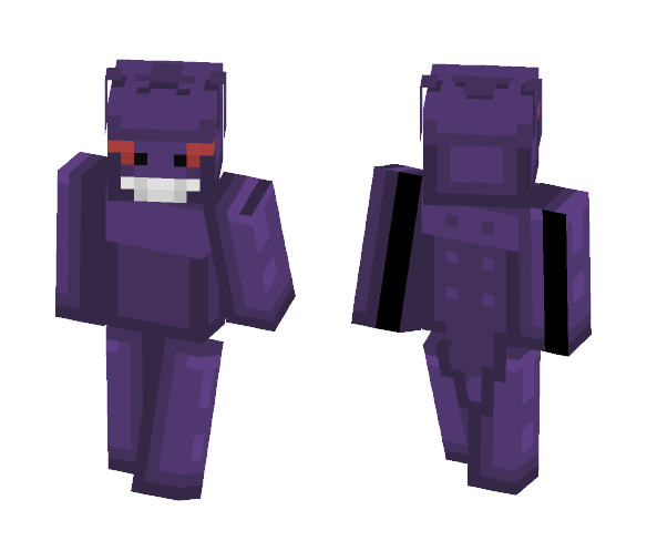 Gengar (Pokemon) - Interchangeable Minecraft Skins - image 1