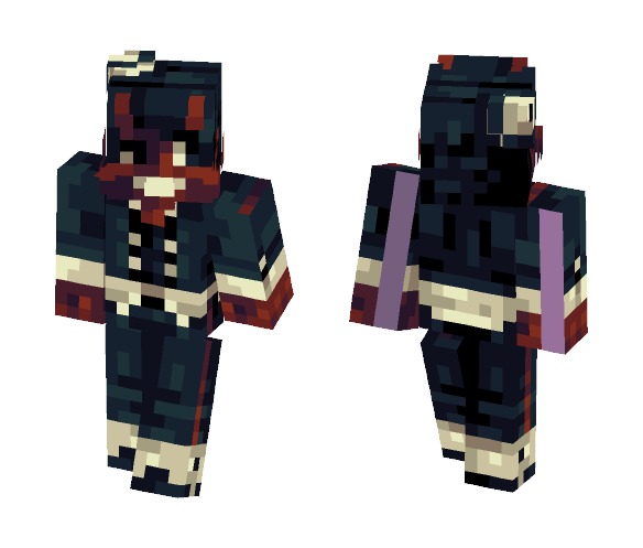 Download Free demon bellhop | pbl s18 w1 Skin for Minecraft image 1 demon bellhop | pbl s18 w1 - Male Minecraft Skins - image 1