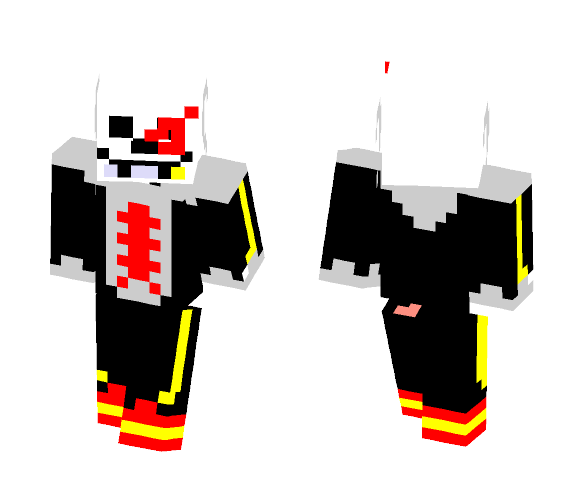 Underfell Sans - Male Minecraft Skins - image 1