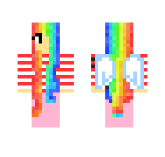 Rainbow gal - Female Minecraft Skins - image 2