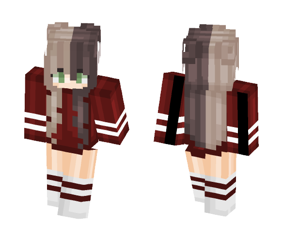 24. thanks for 100 ❤︎ - Female Minecraft Skins - image 1