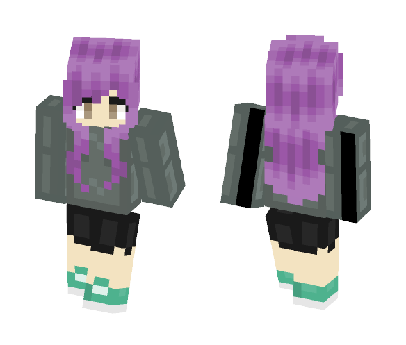 Download Free Cute Girl Skin for Minecraft image 1 Cute Girl - Cute Girls Minecraft Skins - image 1