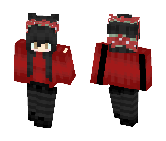 Fall Girl - Girl Minecraft Skins - image 1