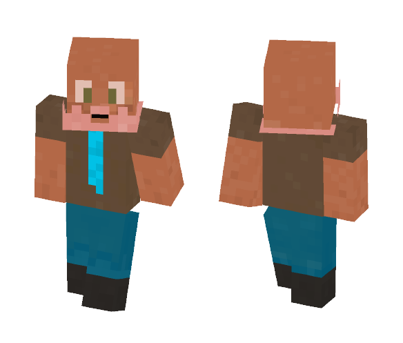 VoteScott No Beard - Male Minecraft Skins - image 1
