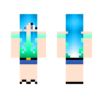 Blue Haired Girl