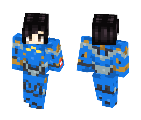 Overwatch - Pharah ♥ Tegan - Female Minecraft Skins - image 1