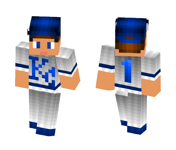 Kansas City Royals Player - Male Minecraft Skins - image 1