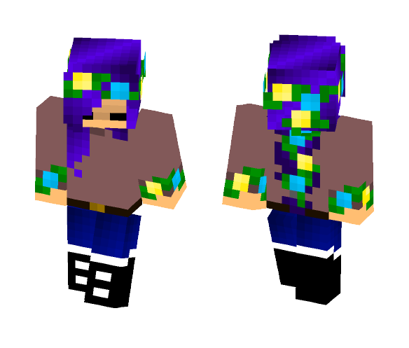 Flower Girl - Girl Minecraft Skins - image 1