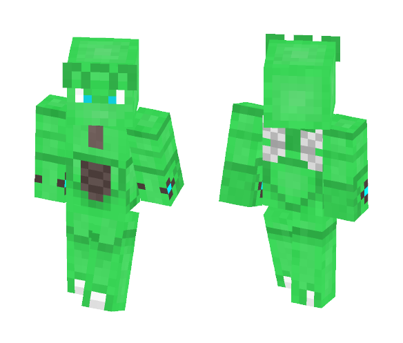Green Dragon - Male Minecraft Skins - image 1