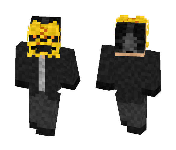 Payday 2 - Heister (Deathwish mask) - Male Minecraft Skins - image 1