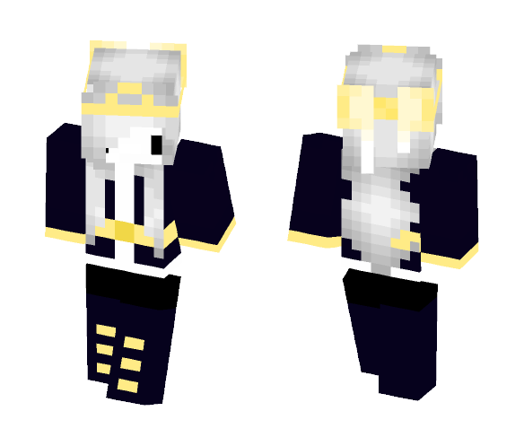 Nightmare!Sans Girl - Girl Minecraft Skins - image 1