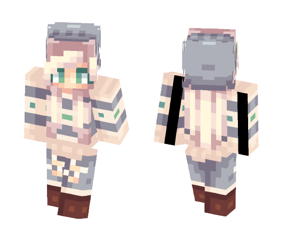 fall vibes yo - Female Minecraft Skins - image 1