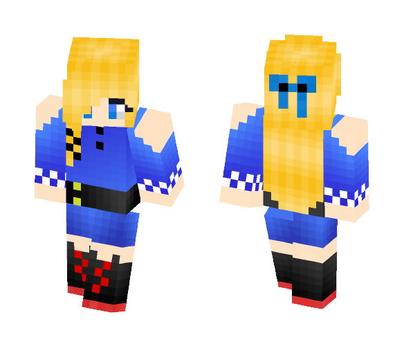 Pretty girl - Girl Minecraft Skins - image 1