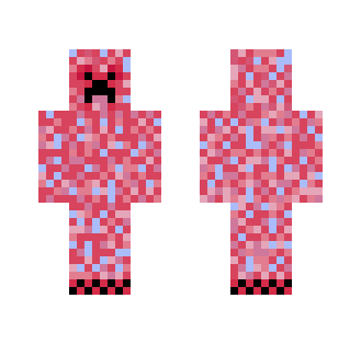 Pink creeper skin