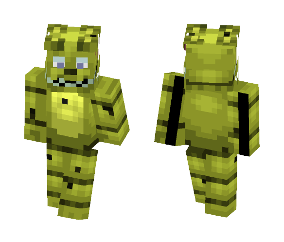 FnafWorldSpringtrap - Male Minecraft Skins - image 1