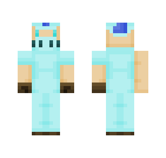 Some dude in diamond armor