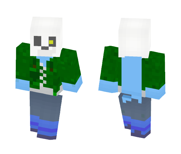 UnderSwap Sans (GeNoCiDe) - Male Minecraft Skins - image 1
