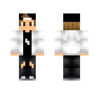 Yes White black PvP - Male Minecraft Skins - image 2