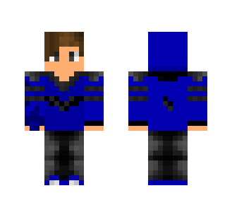 Blue pvp skin :) - Male Minecraft Skins - image 2