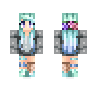 ANOTHER OC...... her name is Olivia - Female Minecraft Skins - image 2