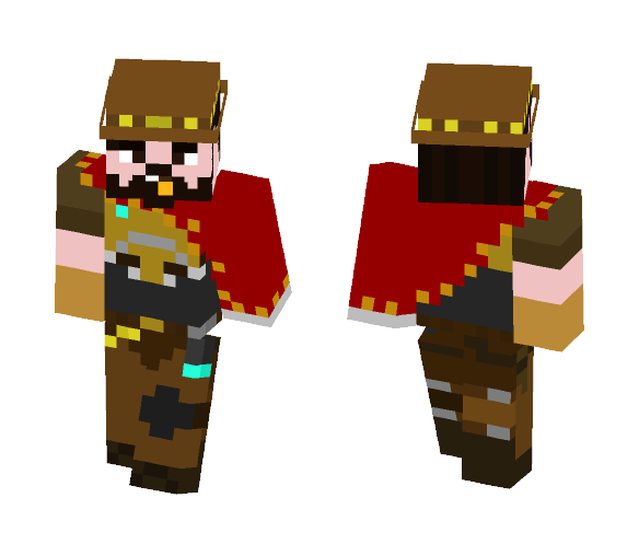 Overwatch-McCree - Male Minecraft Skins - image 1