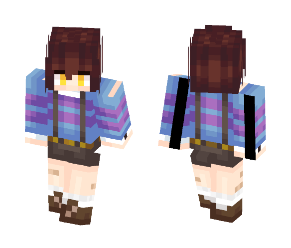frisk!! - Interchangeable Minecraft Skins - image 1