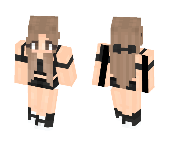 Simply Black. - Female Minecraft Skins - image 1