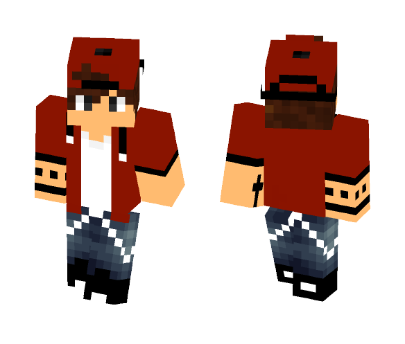 Download Free Joni-one of my MANY ocs Skin for Minecraft image 1 Joni-one of my MANY ocs - Male Minecraft Skins - image 1