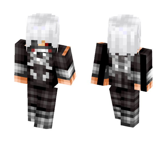 Kaneki - Tokyo Ghoul - Male Minecraft Skins - image 1