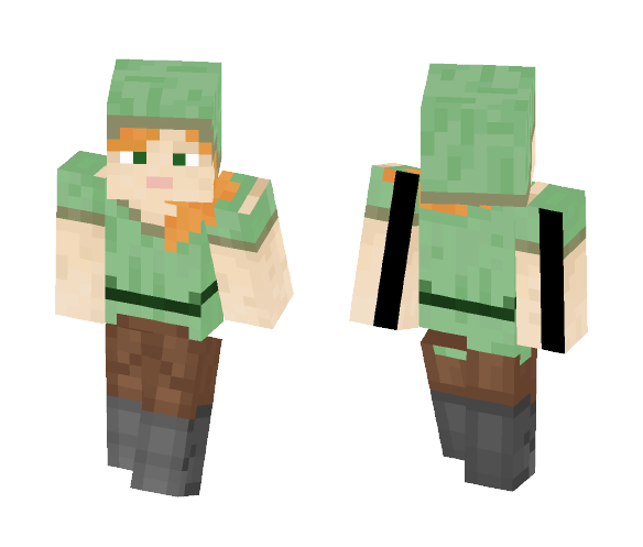~~ Hooded - Alex ~~ - Female Minecraft Skins - image 1