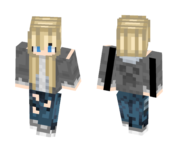 Human female skin - Female Minecraft Skins - image 1
