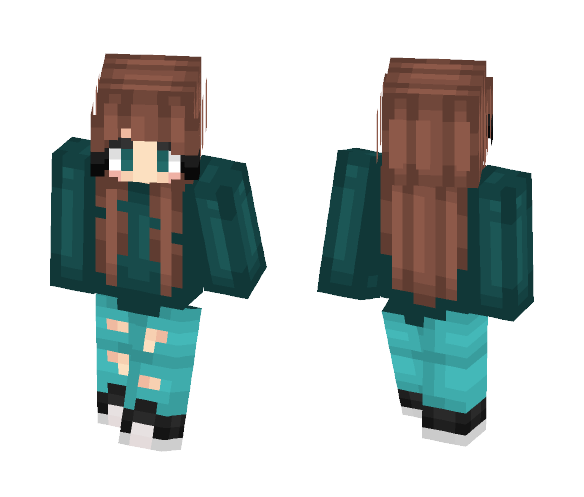 Download Free Average Skin for Minecraft image 1 Average - Female Minecraft Skins - image 1