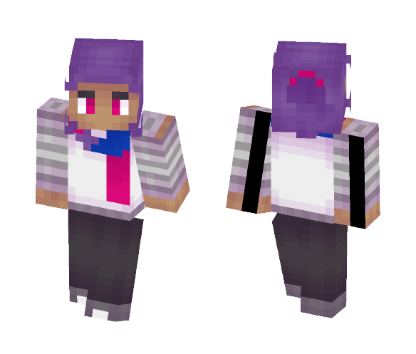 Bisexual Pride - Female Minecraft Skins - image 1