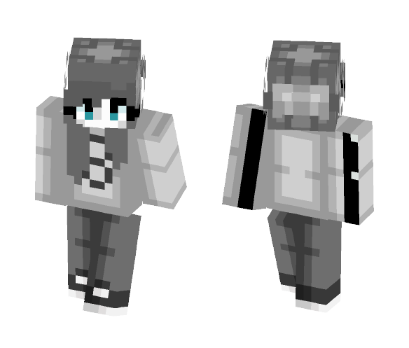 *Loosing hope* Looks better in 3D - Female Minecraft Skins - image 1