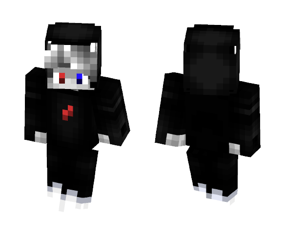 Download Free Silver Hoodie Head | Skin Skin for Minecraft image 1 Silver Hoodie Head | Skin - Male Minecraft Skins - image 1