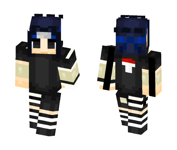 Sasuke Chunin Exams Naruto(remake) - Male Minecraft Skins - image 1