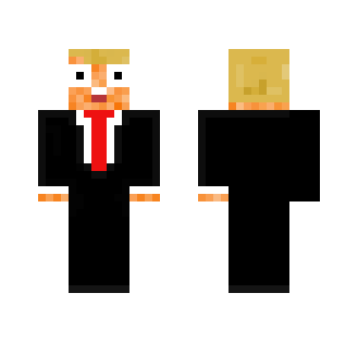 Derpy Trump - Male Minecraft Skins - image 2