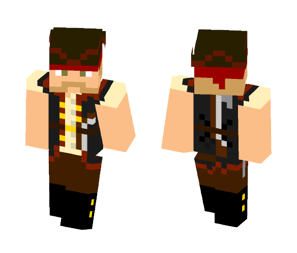 Pirate - Male Minecraft Skins - image 1
