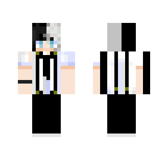Nice guy in suspenders - Male Minecraft Skins - image 2