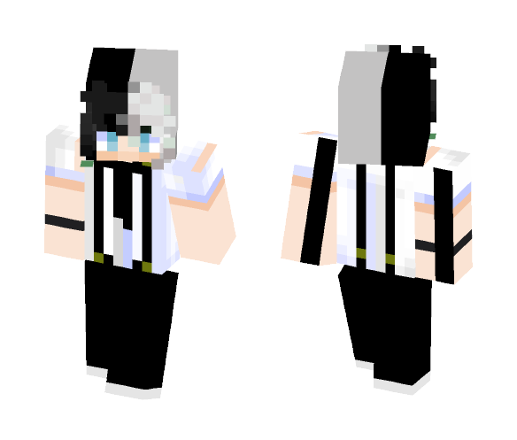 Nice guy in suspenders - Male Minecraft Skins - image 1