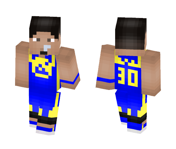 Steph Curry - Male Minecraft Skins - image 1