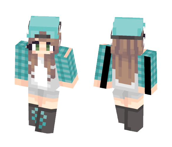 First Skin Re-shade (READ DESC!!.) - Female Minecraft Skins - image 1