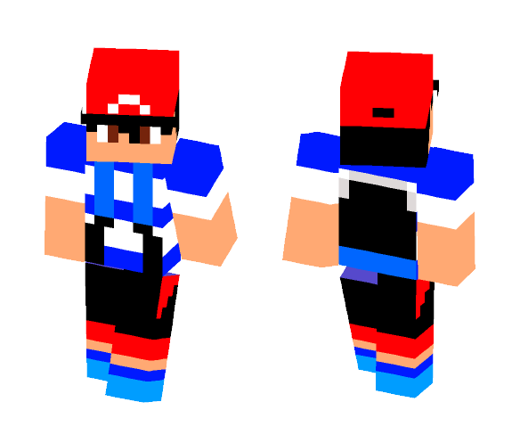 Alola Ash - Male Minecraft Skins - image 1