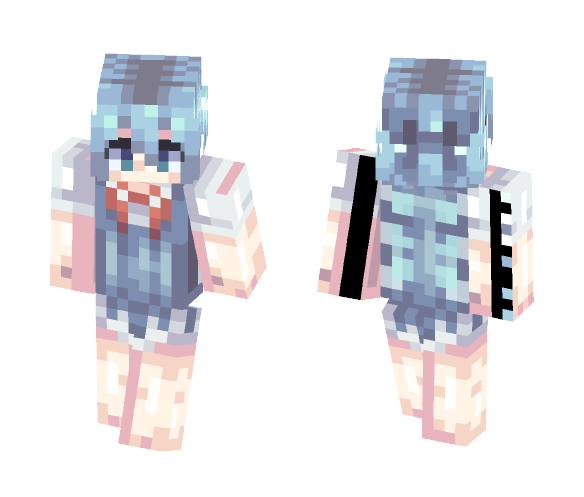 Download Free Cirno | Touhou Skin for Minecraft image 1 Cirno | Touhou - Female Minecraft Skins - image 1