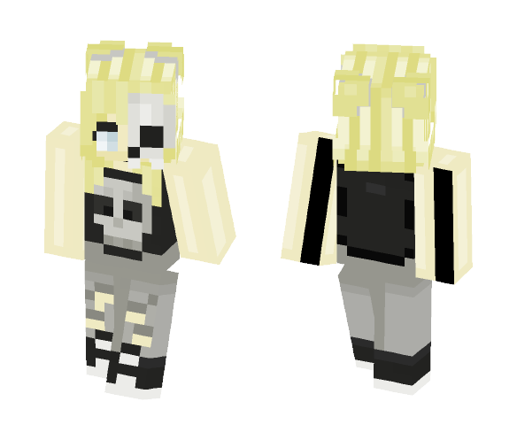 skulls//personal skin - Female Minecraft Skins - image 1