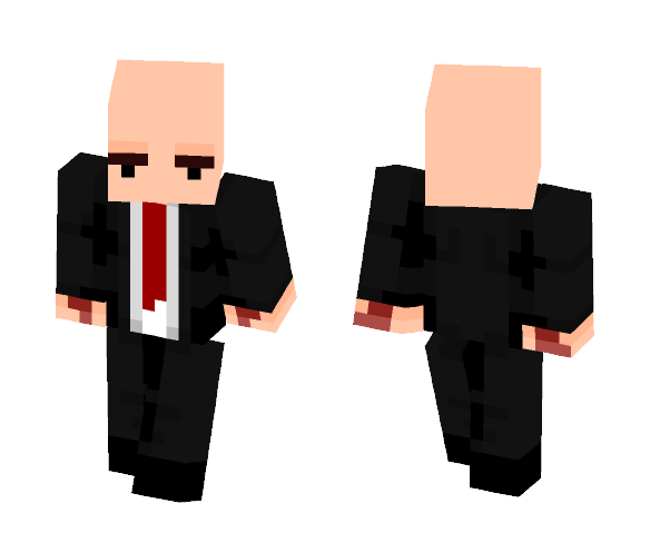 The Hitman - Male Minecraft Skins - image 1