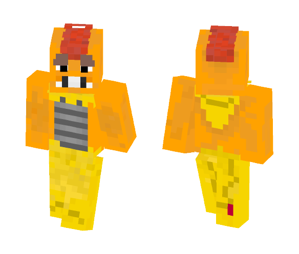 [#560] Scrafty the Hoodlum Pokemon - Interchangeable Minecraft Skins - image 1