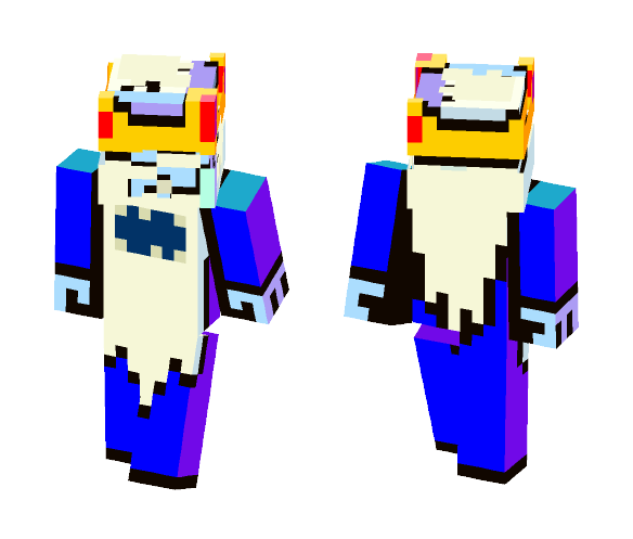 Download Free Adventure Time - The Ice King Skin for Minecraft image 1 Adventure Time - The Ice King - Male Minecraft Skins - image 1