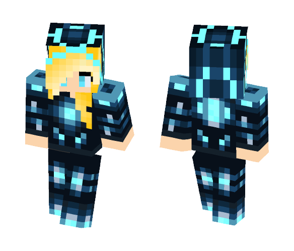 Robo kid (Girl version) - Female Minecraft Skins - image 1